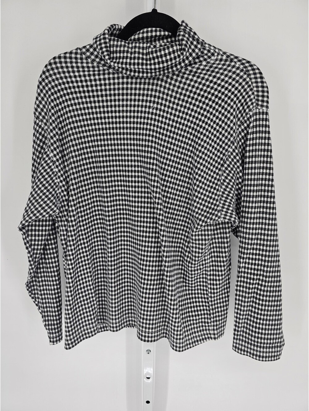 Maggie Lawrence Women's Long Sleeve Turtle Neck Black Blended Top Size 18/20